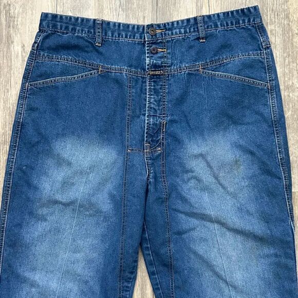 Vintage Y2K Marithé François Girbaud MFG Denim Jeans Size 38X30 - Picture 4 of 6
